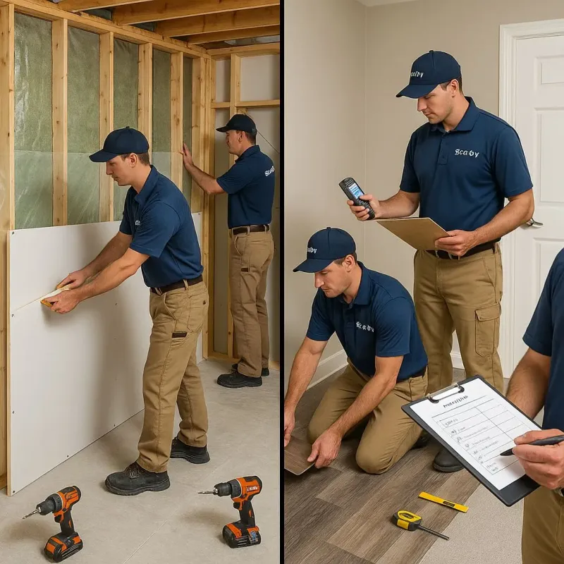 Repairs and Reconstruction process in Mansfield, PA